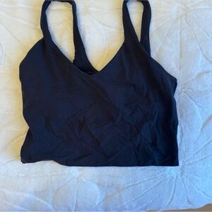 lululemon athletica Black Tank Top